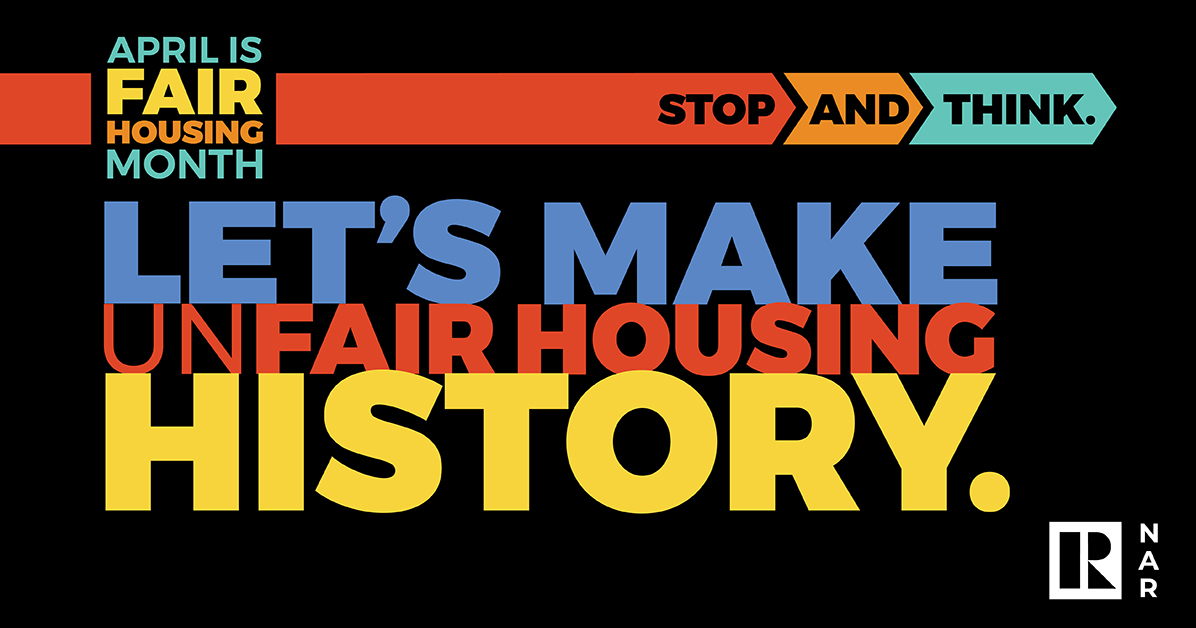 April is National Fair Housing Month, commemorating the passage of the Fair Housing Act in 1968. We’ll share facts about the rights fair housing gives us all throughout the month, and we’ll have a dedicated booth with Fair Housing information at the expo April 12. #FairHousing