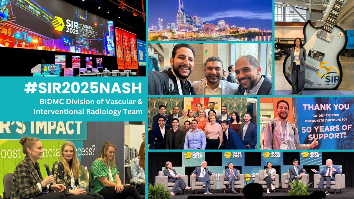 BIDMC Interventional Radiology (@bidmcvir) on Twitter photo 🎸Having a blast at #SIR2025NASH! Thank you, <a href="/SIRspecialists/">Society of Interventional Radiology</a>, for hosting this terrific annual meeting.
🏥 Looking to hone your skills at a Harvard-affiliated institution AND have this much fun at work?
💻 Current opportunities: hmfp.wd5.myworkdayjobs.com/HMFP?q=radiolo… 🎸Having a blast at #SIR2025NASH! Thank you, <a href="/SIRspecialists/">Society of Interventional Radiology</a>, for hosting this terrific annual meeting.
🏥 Looking to hone your skills at a Harvard-affiliated institution AND have this much fun at work?
💻 Current opportunities: hmfp.wd5.myworkdayjobs.com/HMFP?q=radiolo…