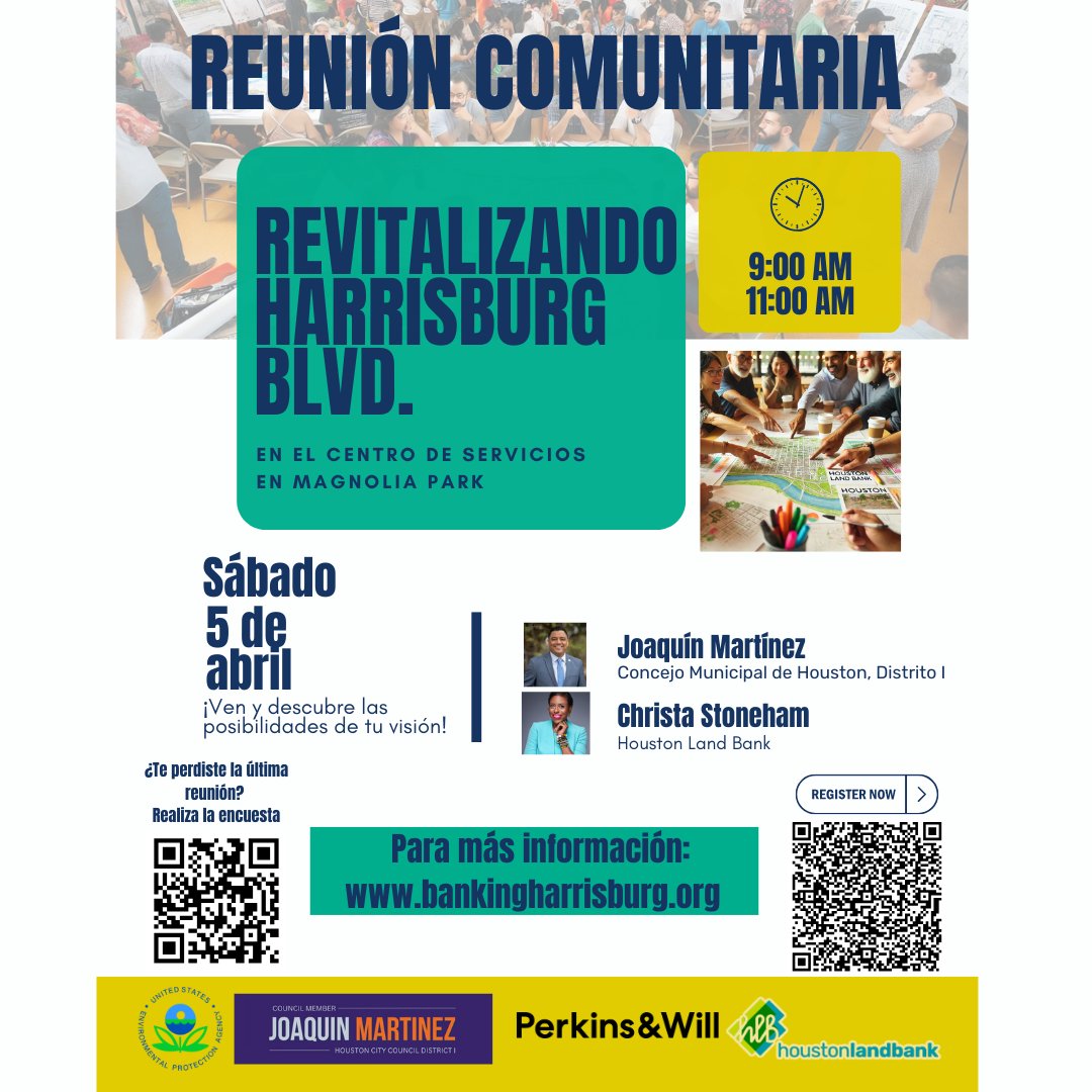 📢Join us for the 3rd Harrisburg Blvd Community Meeting
Register Here: eventbrite.com/e/community-me…
We hope to see you there!
