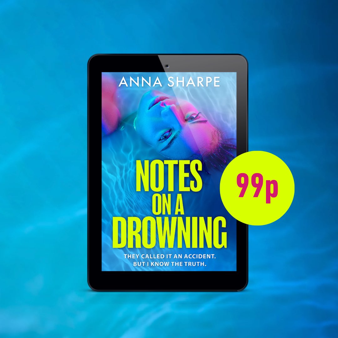 Notes on a Drowning has dropped to 99p on Kindle for April. 99 cents in the US. 

A Times thriller of 2025.

'A brilliantly pacy page-turner with a deeply compassionate centre.' - The Express. 

'I liked it more than your other ones.' - My dad.

amazon.co.uk/Notes-Drowning…