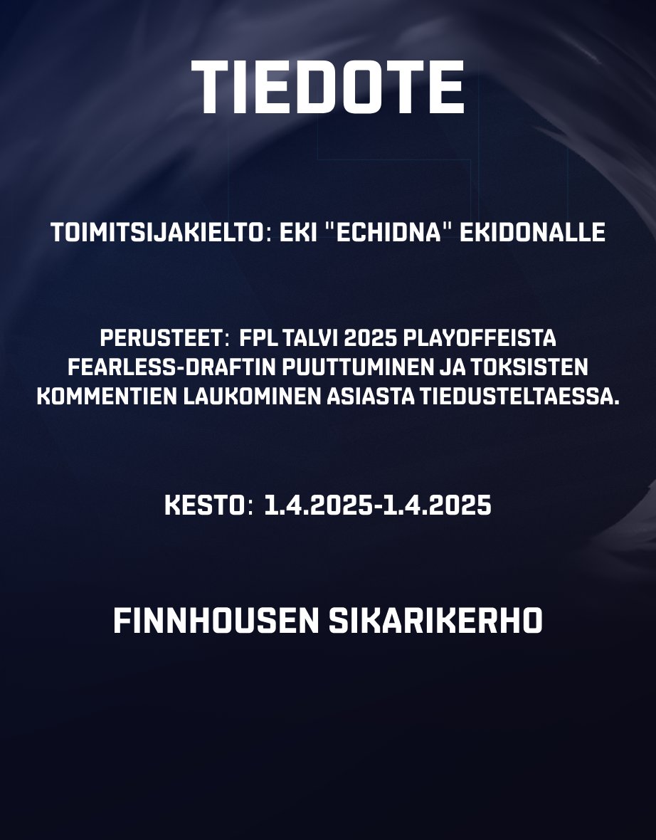 Finnhouse tweet media