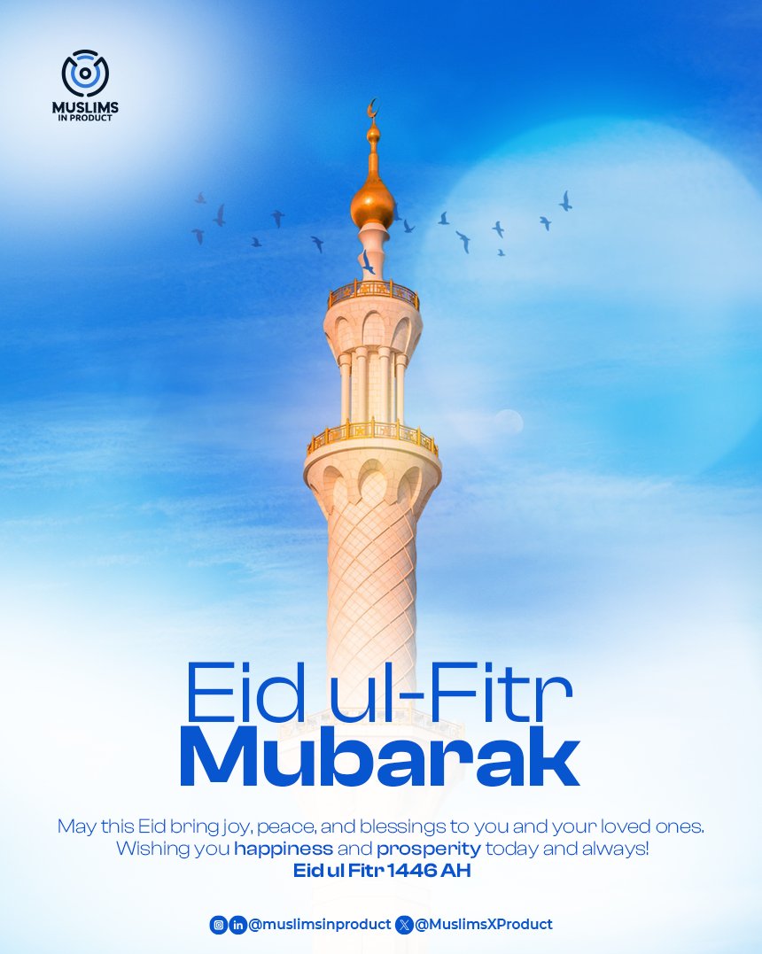 *Eid Mubarak!* 🌙✨  

May this Eid bring joy, peace, and blessings to you and your loved ones. Wishing you happiness and prosperity today and always!  

*Eidul Fitr 1446AH*
