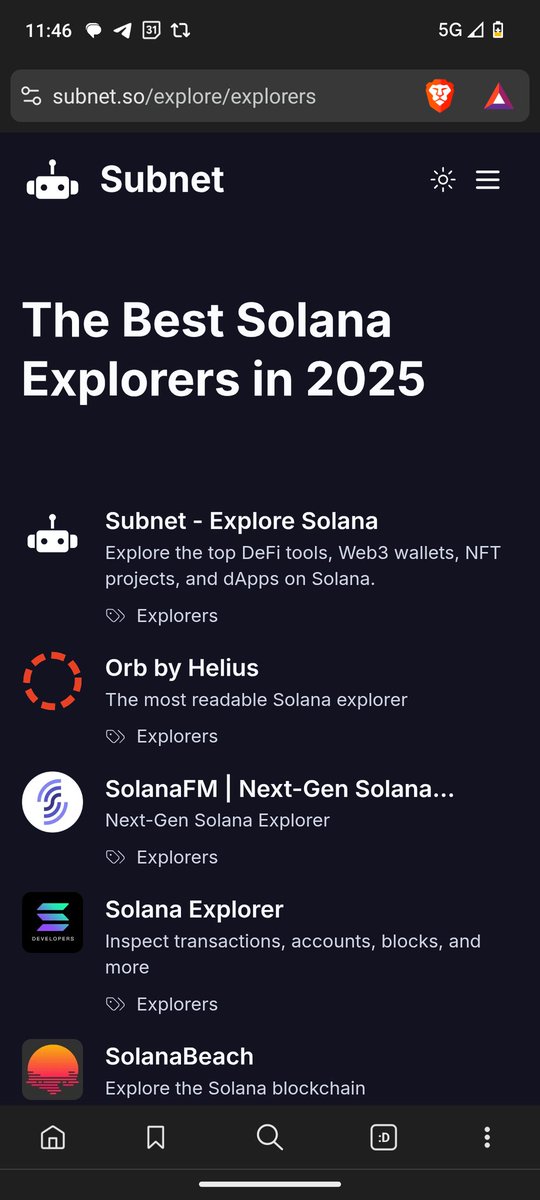 Subnet - Explore Solana tweet media