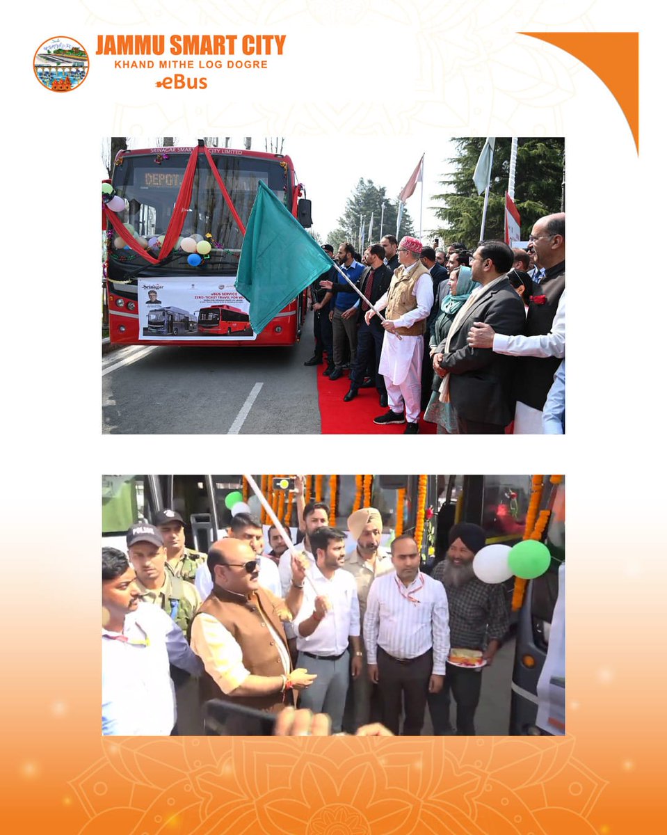 Chalo (@chaloapp) on Twitter photo A Landmark For Inclusive Mobility. ๐
With Chalo powering bus digitisation, the Honโble CM of Jammu & Kashmir and <a href="/Jammu_SmartCity/">Jammu Smart City</a> have launched free travel for women. ๐โจ
The free bus service for women was flagged off by the Deputy CM of Jammu and Kashmir with an inspiring A Landmark For Inclusive Mobility. ๐
With Chalo powering bus digitisation, the Honโble CM of Jammu & Kashmir and <a href="/Jammu_SmartCity/">Jammu Smart City</a> have launched free travel for women. ๐โจ
The free bus service for women was flagged off by the Deputy CM of Jammu and Kashmir with an inspiring