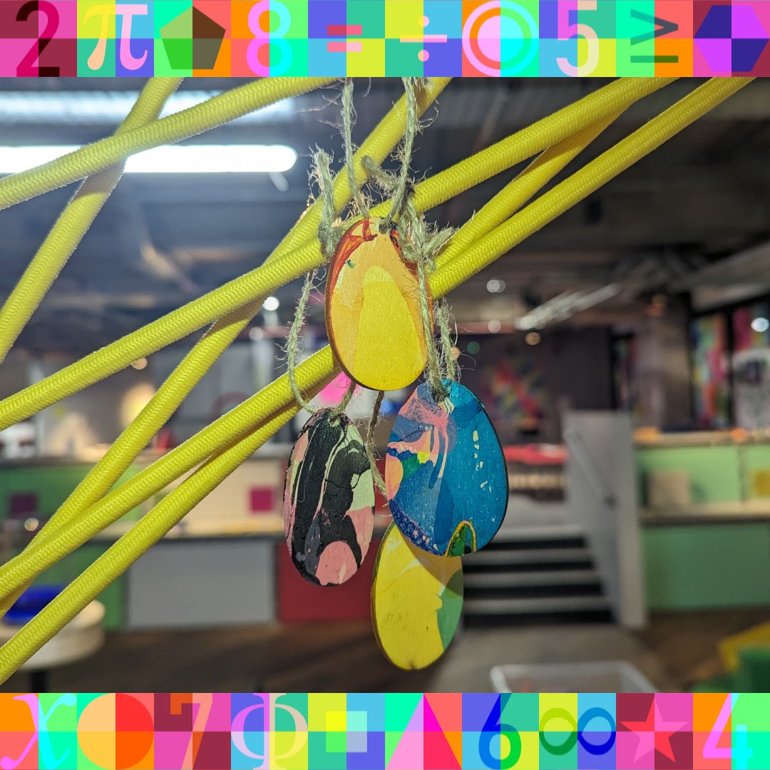 Take part in MathsCity’s egg-citing extra activities this Easter holiday! 🐣

Open every day 10:00 - 17:00 between the 5th and 20th of April, with egg-cellent activities from egg decoration marbling to our very own egg hunt with a range of prizes to be won!

#MathsCity #STEM