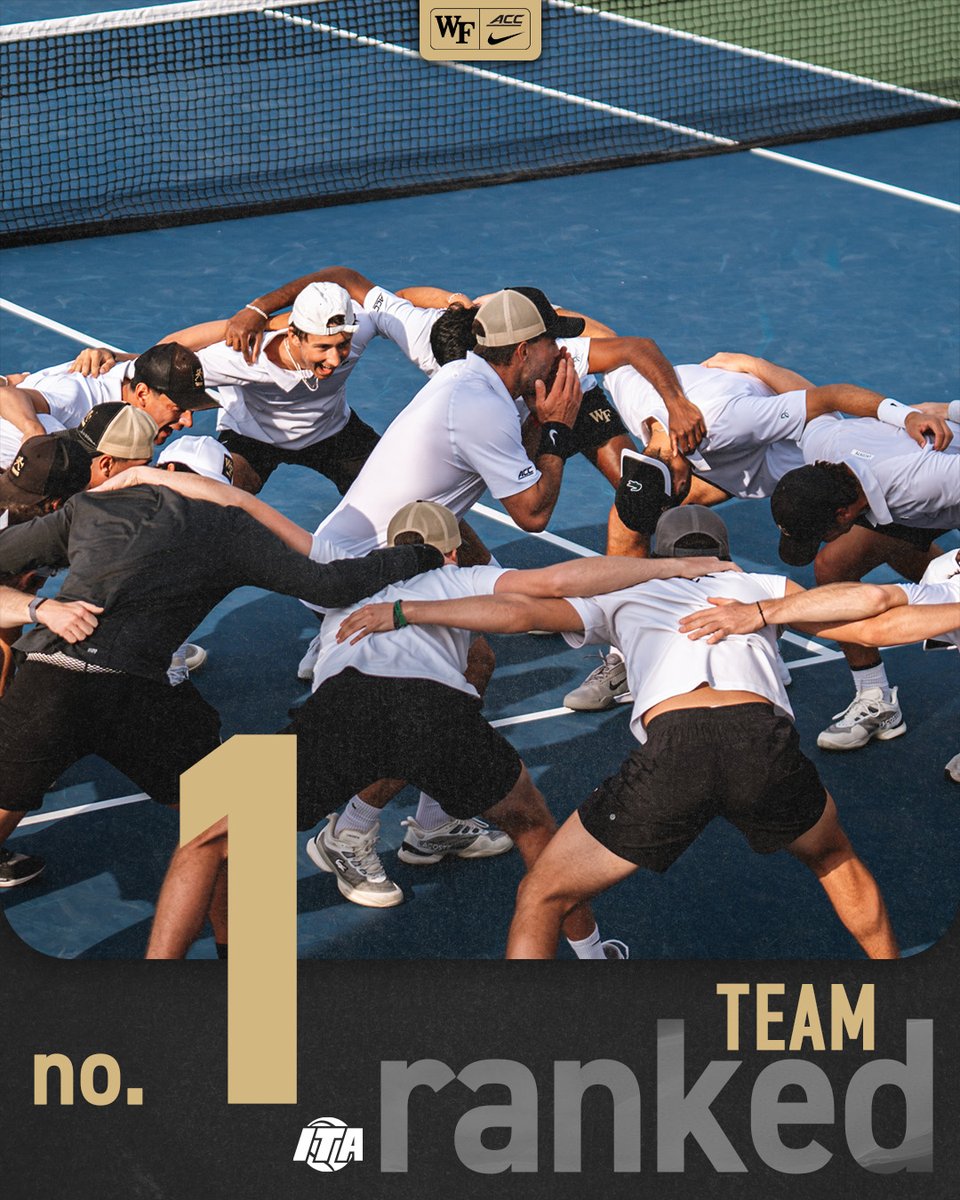 WakeMTennis's tweet image. Dominant Deacs 🎩
