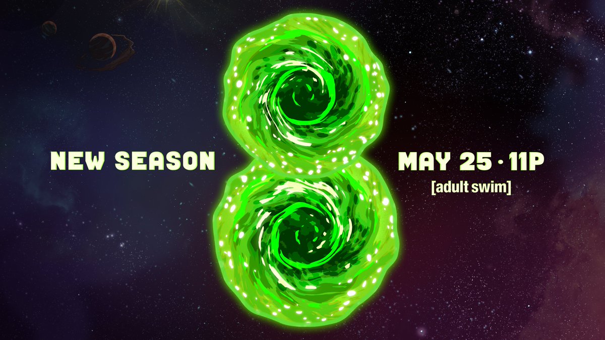 IrishFilmCritic's tweet photo. Season Eight Of #AdultSwim’s Global Hit Series #RickAndMorty Arrives May 25 https://t.co/vdzr8FIxwT @AdultSwim @RickAndMorty https://t.co/jdLQ0DOTEf