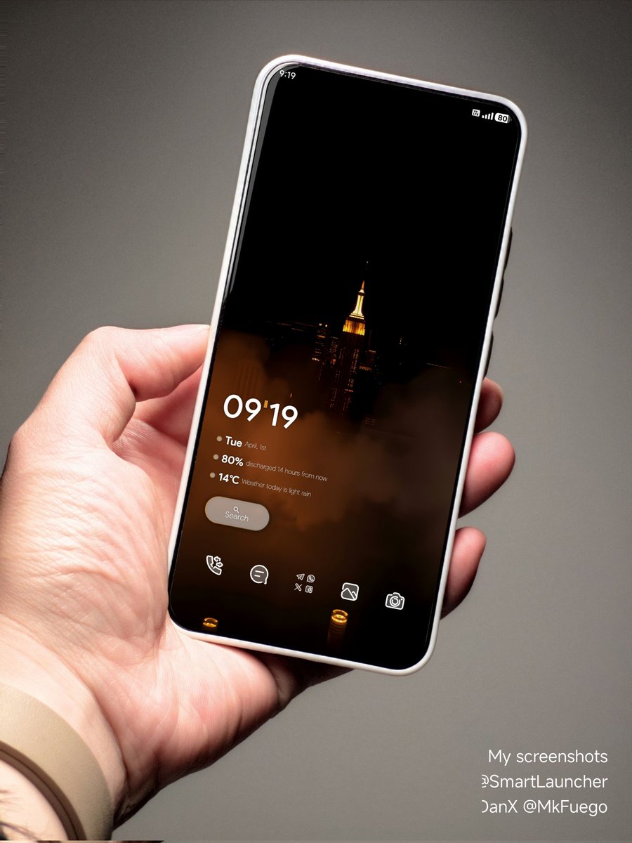 DanXKustom's tweet photo. Good Day friends
My Screenshot
@SmartLauncher
Widget and Wallpaper 👇🏾by me 🙋🏾♂️ @MkFuego
Icons #ClearLine by @panoto_gomo
#KWGT #myhomescreen #Android #Xiaomi #HyperOs https://t.co/nIEEqn5Uky