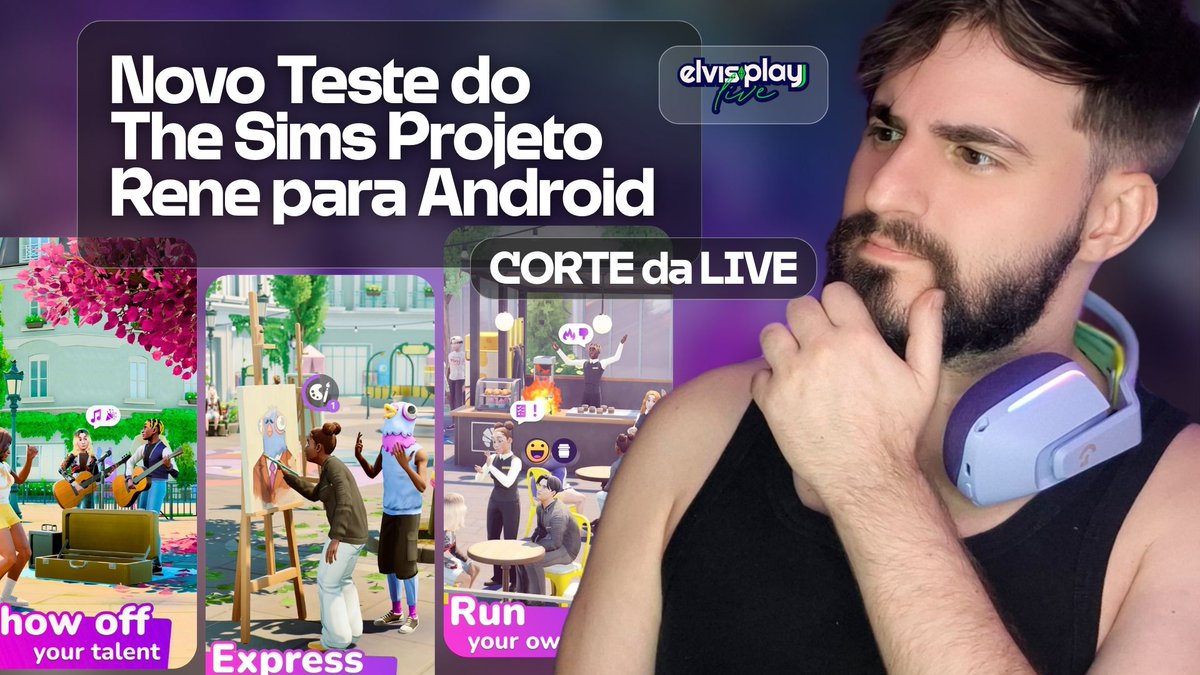 elvisplaylive's tweet photo. ๐ด Novo Vรญdeo do Canal!
Novo Teste de The Sims Projeto Rene para Android (2025) (Corte da Live de 31/03/25) ๐ฃ
๐https://t.co/UzwaeScuAl
#TheSimsRene #TheSimsProjetoRene #ProjetoRene #TheSimsLabs