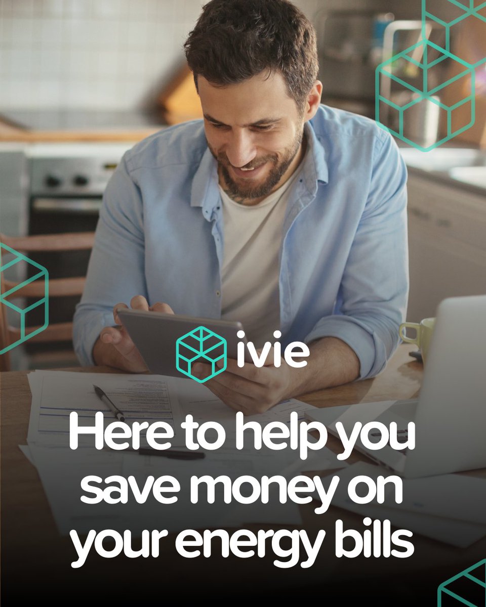 With 'Awful April' price hikes causing lots of stress and anxiety for households across the UK, we're here to help 🤝

Our free ivie app connects to your smart meter, showing you where you're using the most energy – and how you could be making savings.
👉 ivie.co.uk