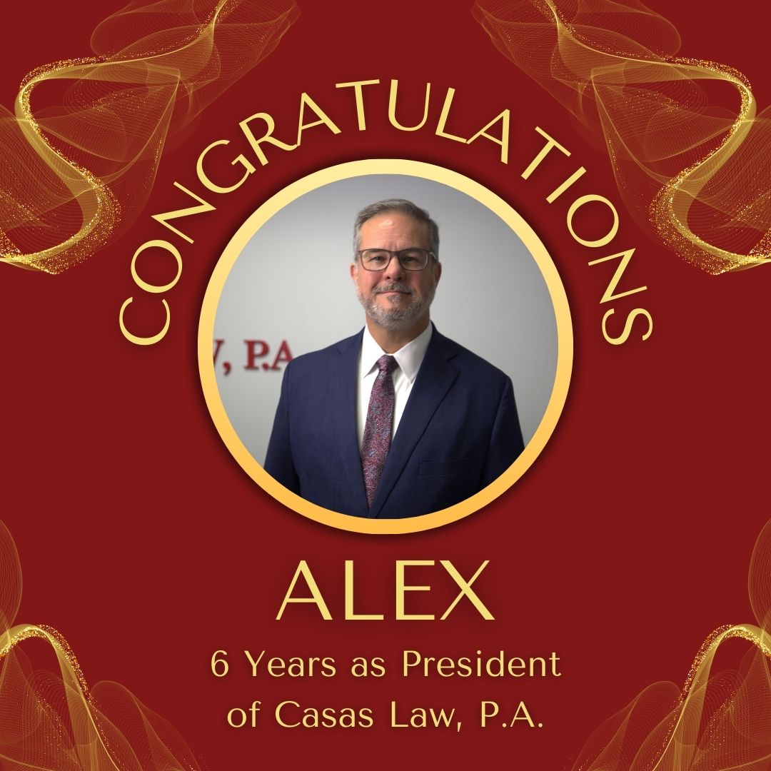 Today we celebrate 6 years with Alex as our President! His leadership has shaped our firm into the family it is today. 

Share a comment to let Alex know how he’s made a difference for you.

bit.ly/2ZcoUFh

#FloridaLaw  #PersonalInjuryLaw #FloridaLawyer #WestPalmBeach
