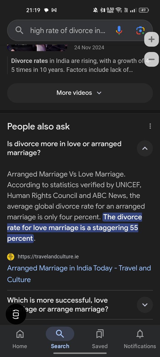 DaddyDangra's tweet photo. @Mumbaikarhiral Both are gamble, but bigger one is Love Marriage bcz it lacks support of your parents, ans so many other stuffs related to your family standards and cultural values.

And as data also shows that in love marriage have higher chance of loss. https://t.co/0YAGe0383y