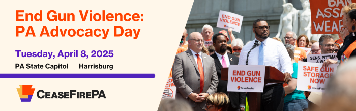 CeaseFirePA's tweet image. Gun violence is no joke. We are one week away from Annual Advocacy Day in Harrisburg, demanding our legislators pass serious, effective laws to combat this crisis. Sign up to join us here: act.ceasefirepa.org/a/end-gun-viol…