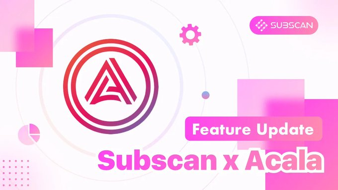 FLS_News_1's tweet photo. 🌍 #Acala x #Subscan: Next-Level DeFi Visibility
🔥@AcalaNetwork is unlocking custom LP tracking on @Subscan_io, bringing deeper insights into DeFi activity & LPs!
🔹Real-time LP data
🔹Enhanced DeFi transparency
🔹Seamless on-chain analytics
⬇️Visit
https://t.co/KF4KvEDlAo https://t.co/WRLALjgEBp