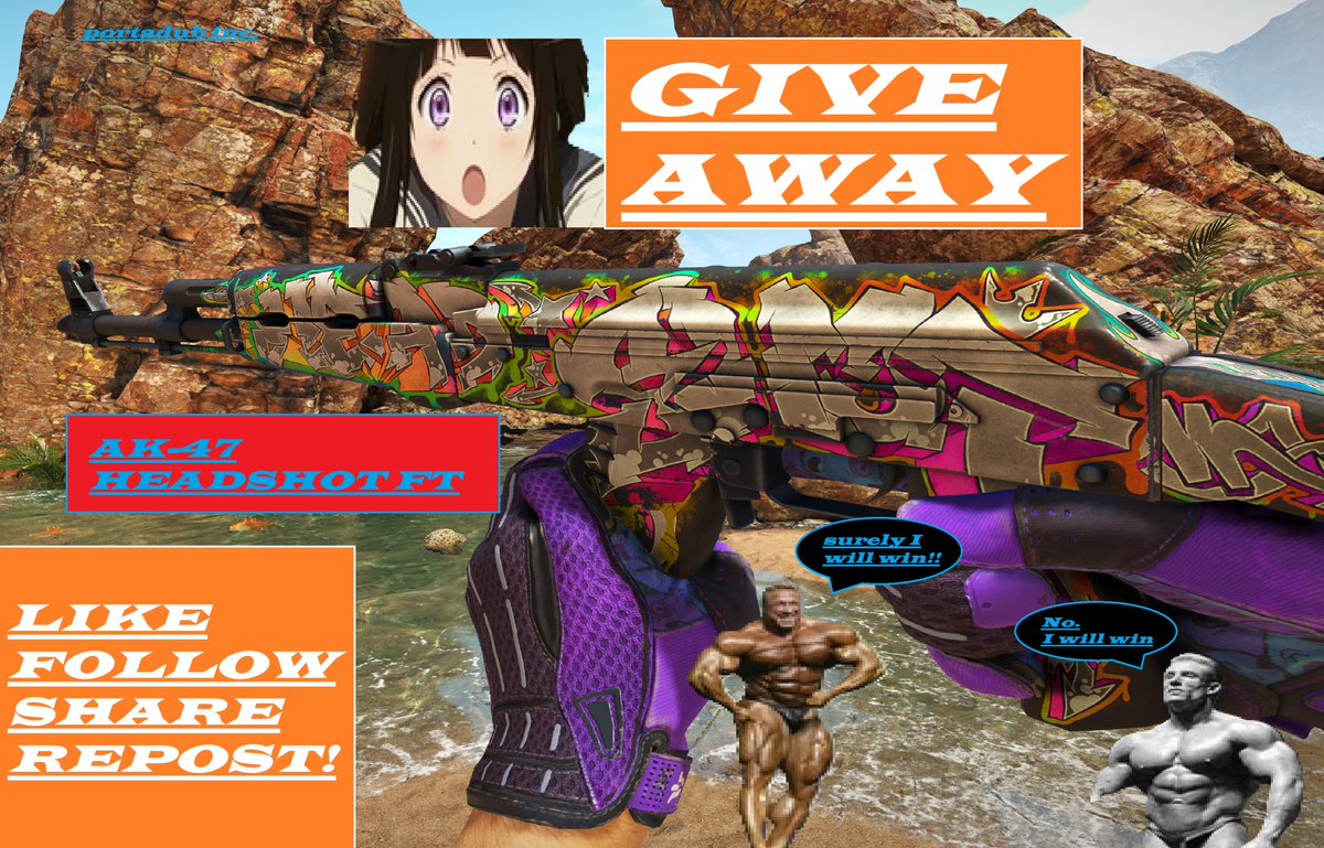 realporterdub's tweet photo. 💰GIVEAWAY💰

🟢AK-47 HEADSHOT🟣

✅RE POST
✅TAG A FRIEND
✅FOLLOW THE TWITCH

👇👇👇

https://t.co/z0Ch6QaF8g

🗓️Winner announced on stream Thursday 730 PM EST https://t.co/m3ZUwfFFyp