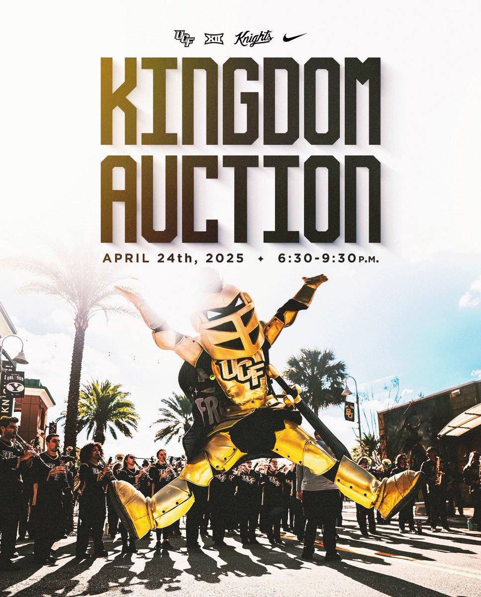 You don't want to miss this 🔥

The Kingdom Auction is back! Join us at the Additional Financial Arena on Thursday, April 24, 2025 from 6:30-9:30 p.m. 

Purchase tickets here: bit.ly/43FHm8h

Stay tuned for a preview of this year’s items 👀