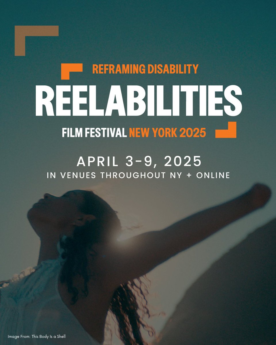 KesslerFdn's tweet photo. Kessler Foundation is proud to partner with the ReelAbilities for its 17th Annual celebration, happening April 3-9, 2025! Experience the largest international showcase of films by and about people with disabilities. To learn more, visit: https://t.co/sF1jgJtwJz
#ReelAbilities #PwD #Disabilities #InclusiveFilms #ReelAbilitiesNY #NYFilm