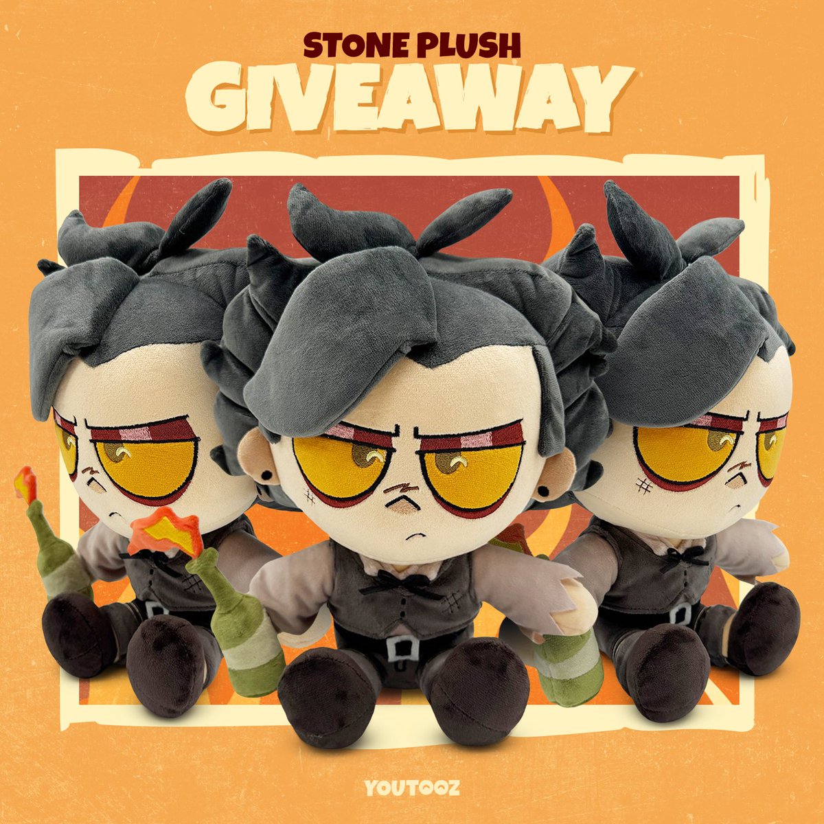 rmshckle's tweet image. ⭐THIS AIN'T A PRANK! We're doing a GIVEAWAY!⭐
Retweet + follow @youtooz for a
chance to win a Stone plushie dropping on
April 8th!