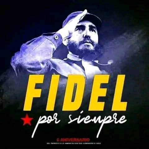 Su pueblo y su revolución continúan su camino, su ejemplo y su legado. #Cuba
#FidelPorSiempre 
<a href="/DiazCanelB/">Miguel Díaz-Canel Bermúdez</a> 
<a href="/DrRobertoMOjeda/">Dr. Roberto Morales Ojeda</a> 
#CubaVencerá