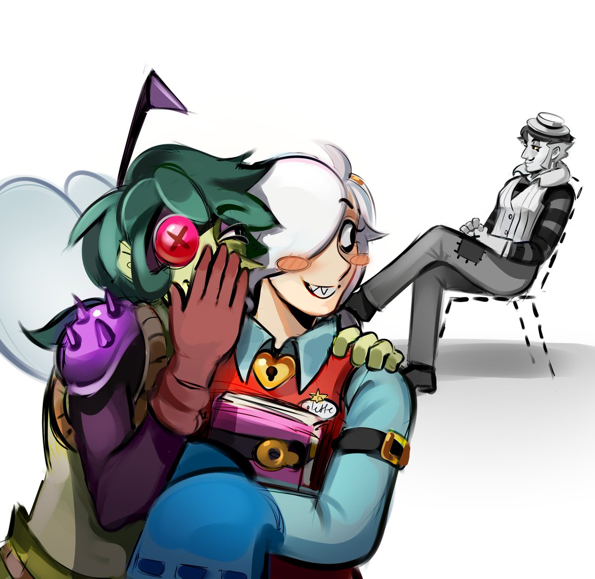 My fav characters on one pic😈
#BrawlStars #BrawlStarsArt