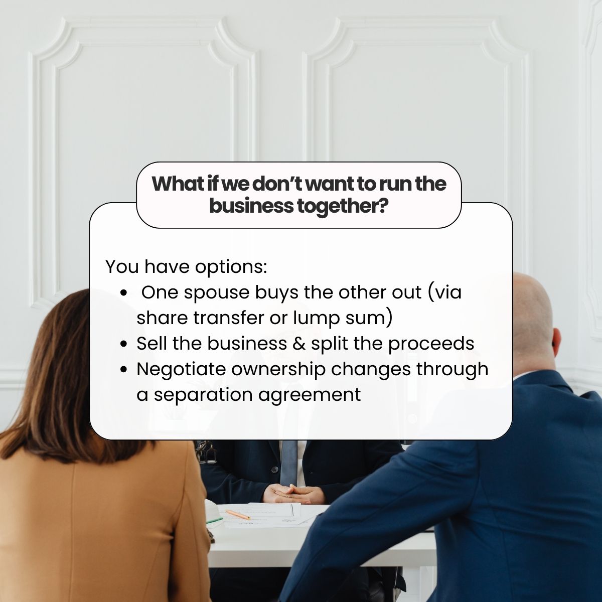 💼 Divorce &amp; Business Ownership: What You Need to Know 💔

📩 Contact us at d and h to discuss your situation.