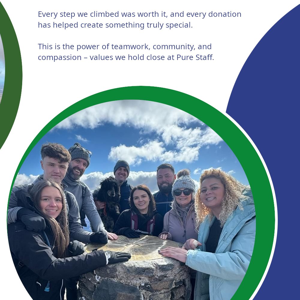 PureStaffLtd's tweet image. 🎉 Pure Staff &amp;amp; Beauparc conquered the Snowdon Challenge and raised an amazing £9,030 for Edward’s Trust! 

Read more 👉 purestaff.co.uk/pure-staff-bea…

#SnowdonChallenge #EdwardsTrust #Charity #Teamwork #MakingADifference