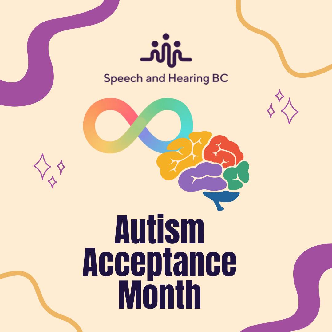 This month, in honour of Autism Acceptance Month, we are turning it over to Autistic voices. 

All reposts will be from Autistic voices to provide a platform for authentic experiences within SLP and Audiology. 

Join SHBC in advocating for Autism Acceptance all April 💜♾️