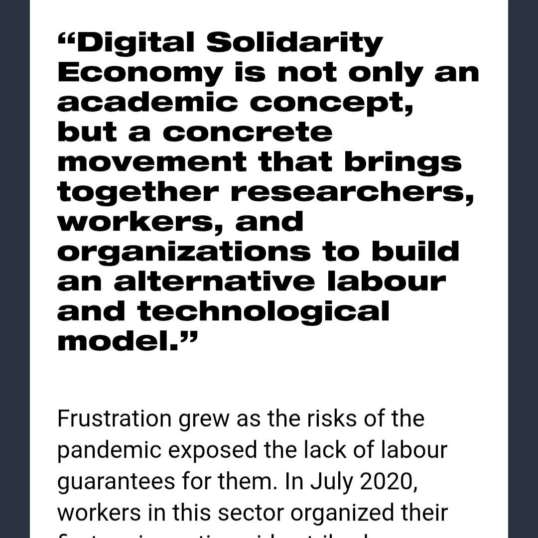 Digital Solidarity Economy in Brazil spotlighted on the Rosa Luxemburg Stiftung website
rosalux.de/en/news/id/532…