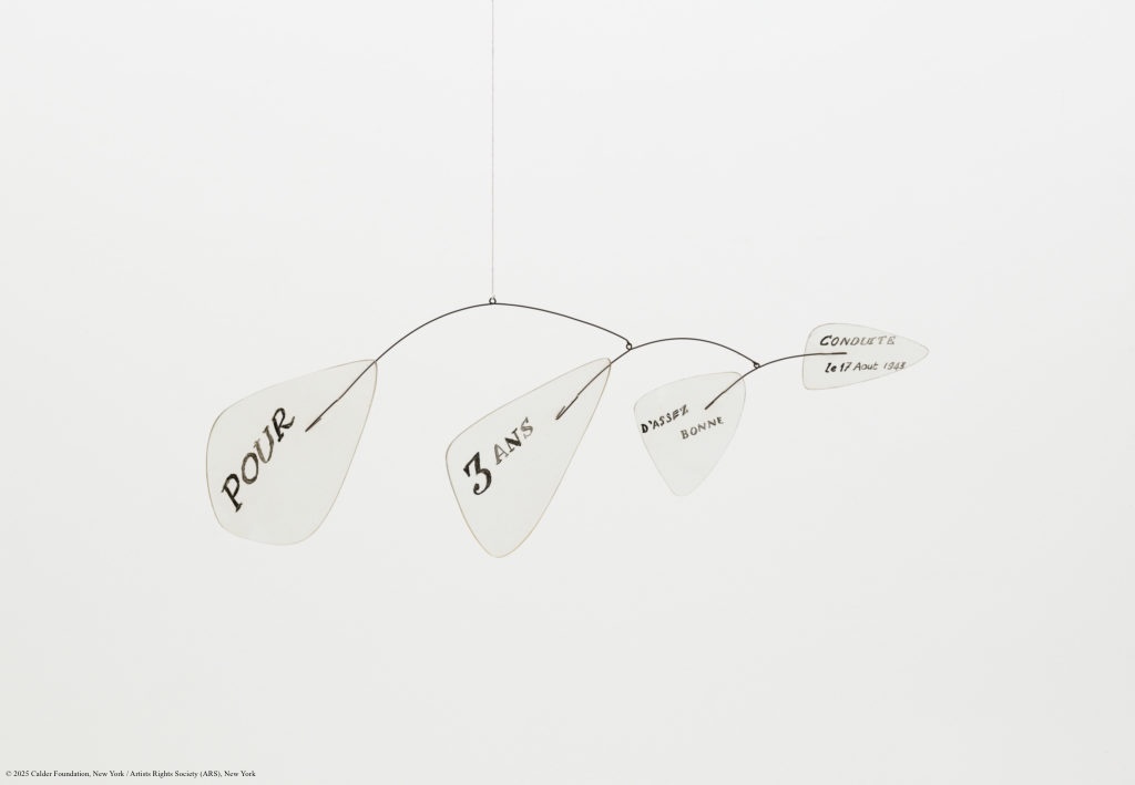 Calder and Yves Tanguy met in Paris in the late 1920s, but they became close friends a decade later while living in Connecticut. Read more: tinyurl.com/bdet2hys