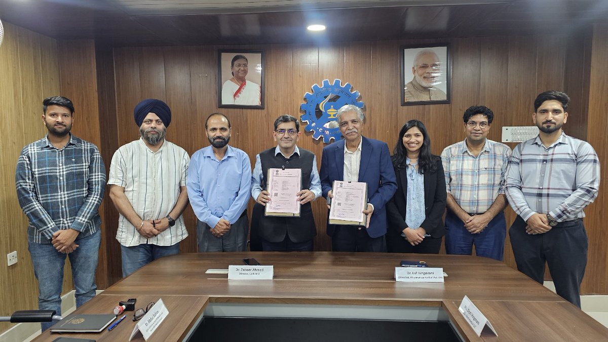 CSIR-IIIM and Pharmanza Herbal entered into Collaboration to Develop New Phytopharmaceutical and Nutraceutical

Read more at: jammulinksnews.com/newsdetail/382…