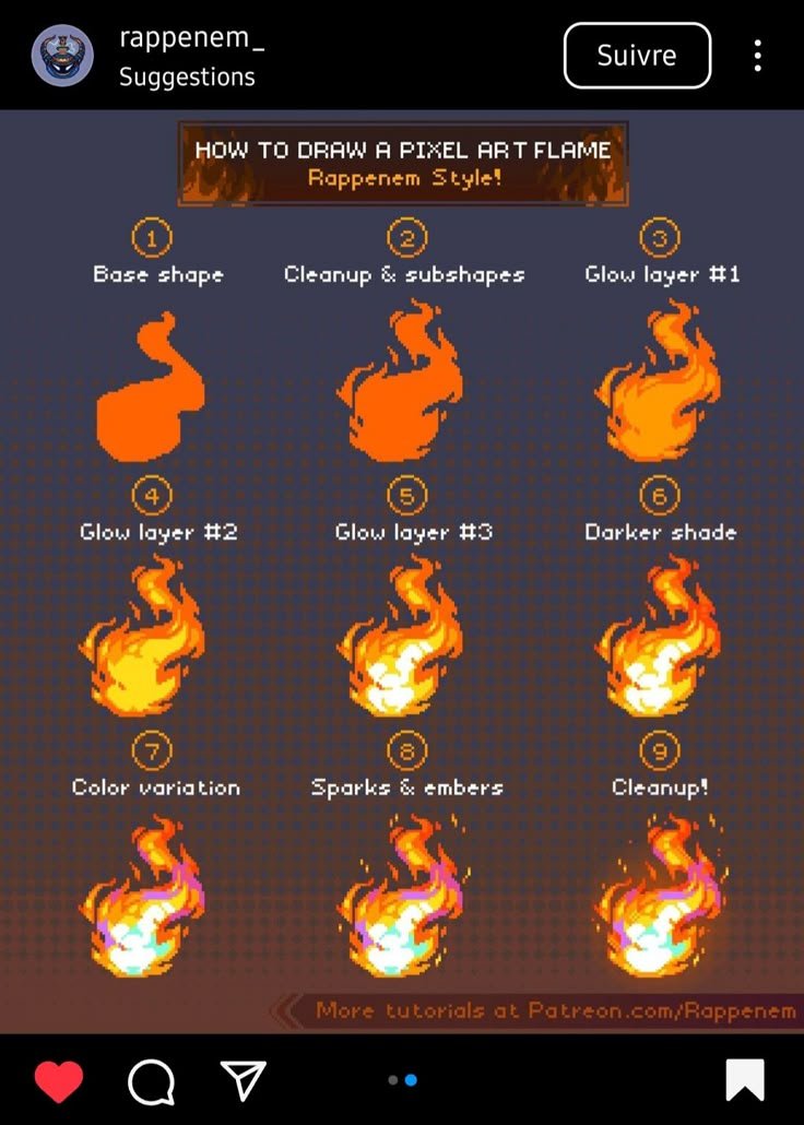 Thanks for the tutorial, <a href="/Rappenem/">Rappenem</a> 
Really love the fire flame 🔥😍!