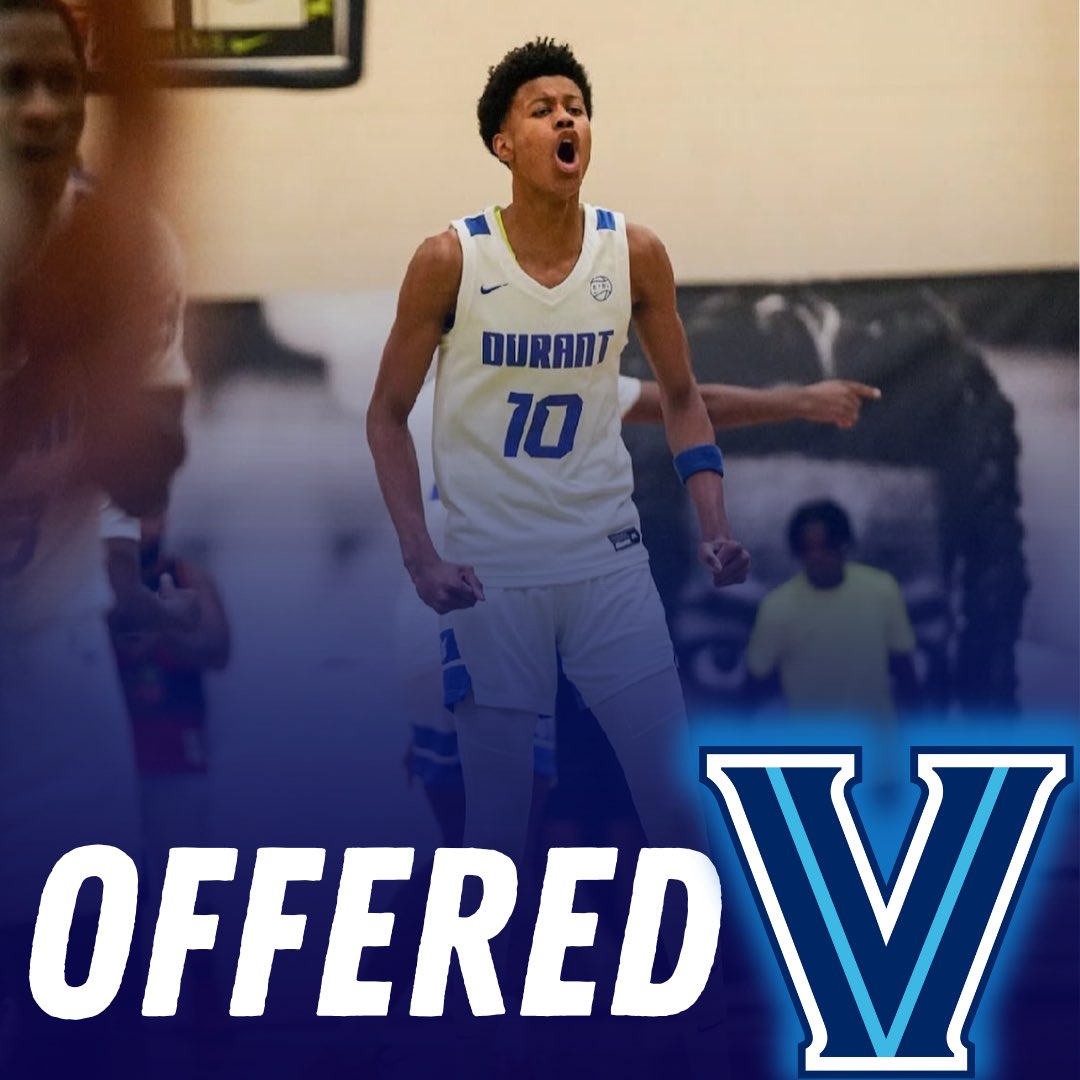 AlertsNova's tweet photo. NEWS: Villanova has offered  5 ⭐️ and the #1 player in the 2027 class, Baba Oladotun.

Baba is a 6-9 SF who is easily the best player in his class. 

Oladotun is from Silver Spring, Maryland and some call him a young Kevin Durant.

Willard makes his first High school offer as HC https://t.co/4n24aPkYcP