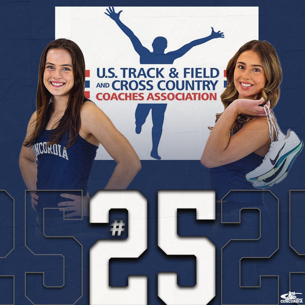 Concordia Bulldogs (@cunebulldogs) on Twitter photo 🎽 | In the first ranking of the outdoor season, women's <a href="/cunetfxc/">CUNE Track & Field/XC</a> earns a spot in the top 25.
❗️#25❗️
🔗 ustfccca.org/2025/04/featur… 🎽 | In the first ranking of the outdoor season, women's <a href="/cunetfxc/">CUNE Track & Field/XC</a> earns a spot in the top 25.
❗️#25❗️
🔗 ustfccca.org/2025/04/featur…