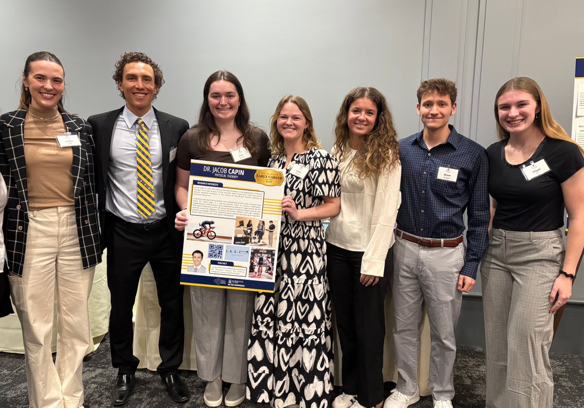 Last week, Dr. Capin received the Way Klingler Early Career Award! Congratulations on this tremendous achievement! #lastlab #MUPT #research #BetheDifference