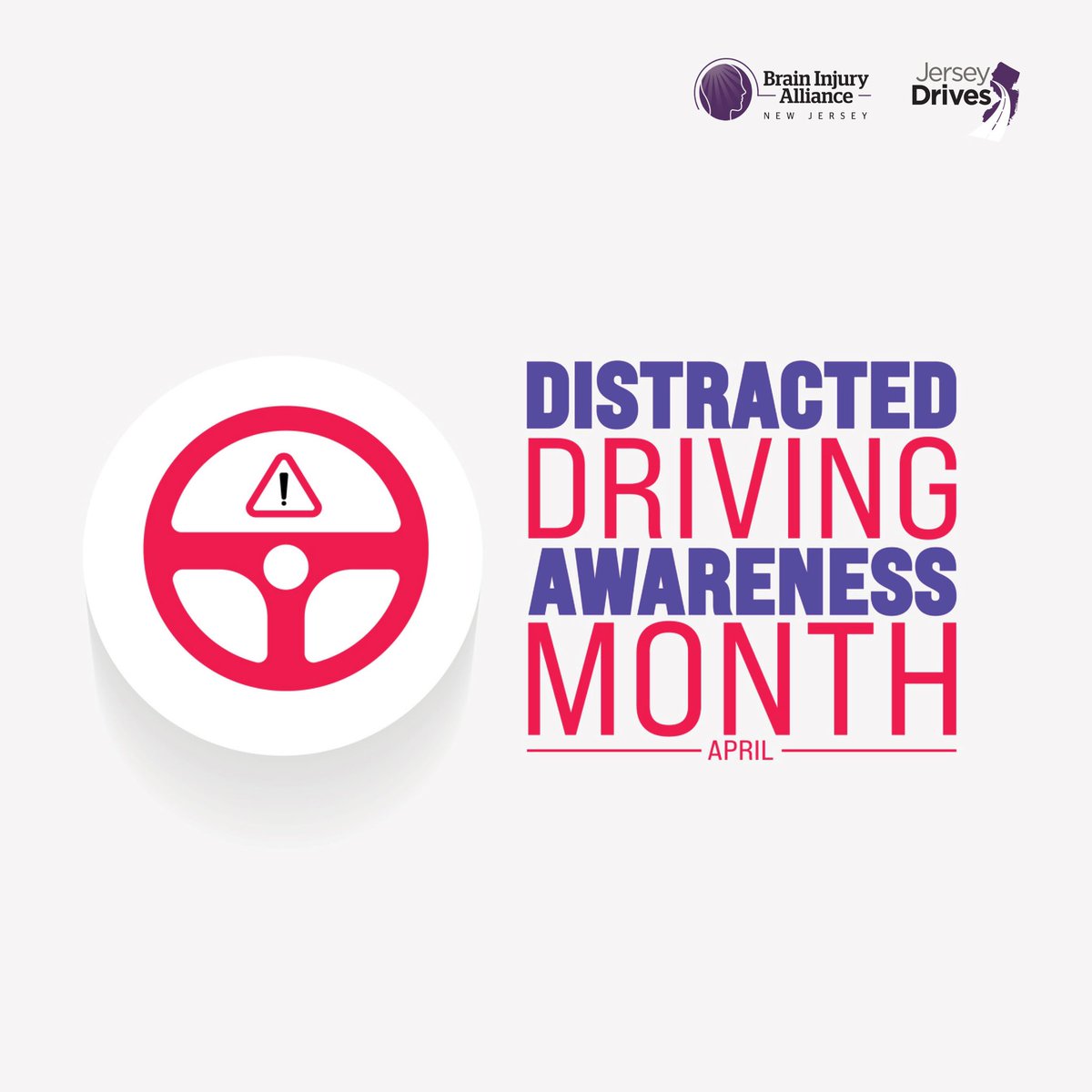 Eyes on the road, safety for all. This Distracted Driving Awareness Month, let’s watch out for pedestrians and cyclists. Stay focused, drive safe! <a href="/JerseyDrives/">Jersey Drives</a> <a href="/BrainInjuryNJ/">BIANJ</a> <a href="/NJMIns/">NJM Insurance Group</a>
