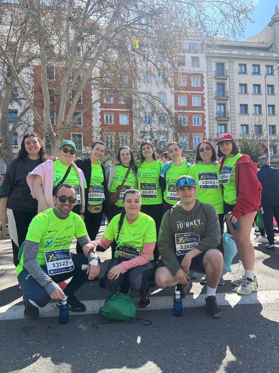 🏃‍♂️ El pasado 30 de marzo, participamos en la duodécima edición de la #carreracontraelcáncer en Madrid. Queremos dar un enorme agradecimiento a la <a href="/ContraCancerEs/">Asociación Española Contra el Cáncer</a>  por organizar un evento tan único y necesario💖.