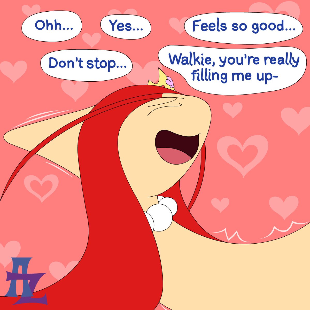 saucez2020's tweet photo. Fine! You all win! You asked for it! Here’s part 1 of 2 of Walker being “affectionate” to Astarte.

Part 2 will show Walker’s side. https://t.co/xAscdE3FIJ