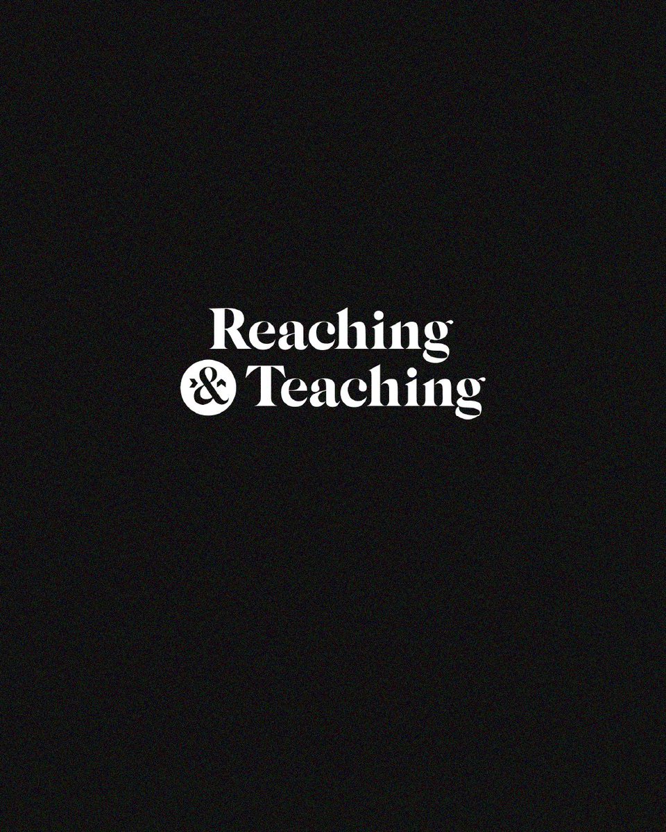 Reaching & Teaching tweet media