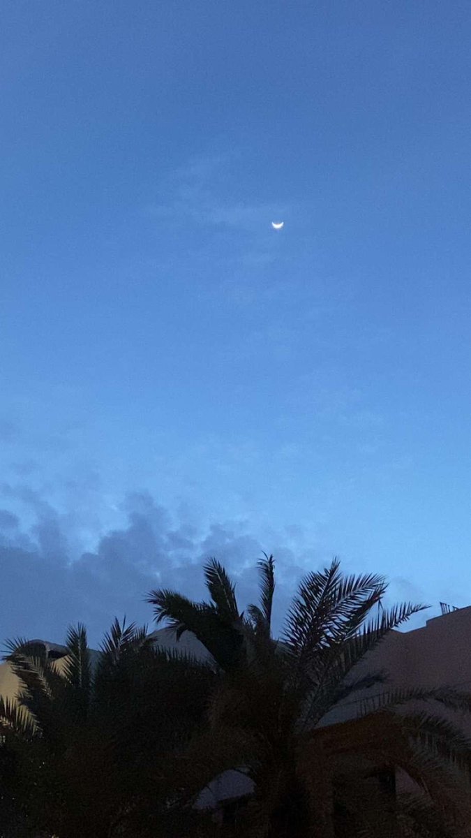 noonaa08516097's tweet image. #هلال_شوال
#تصويري