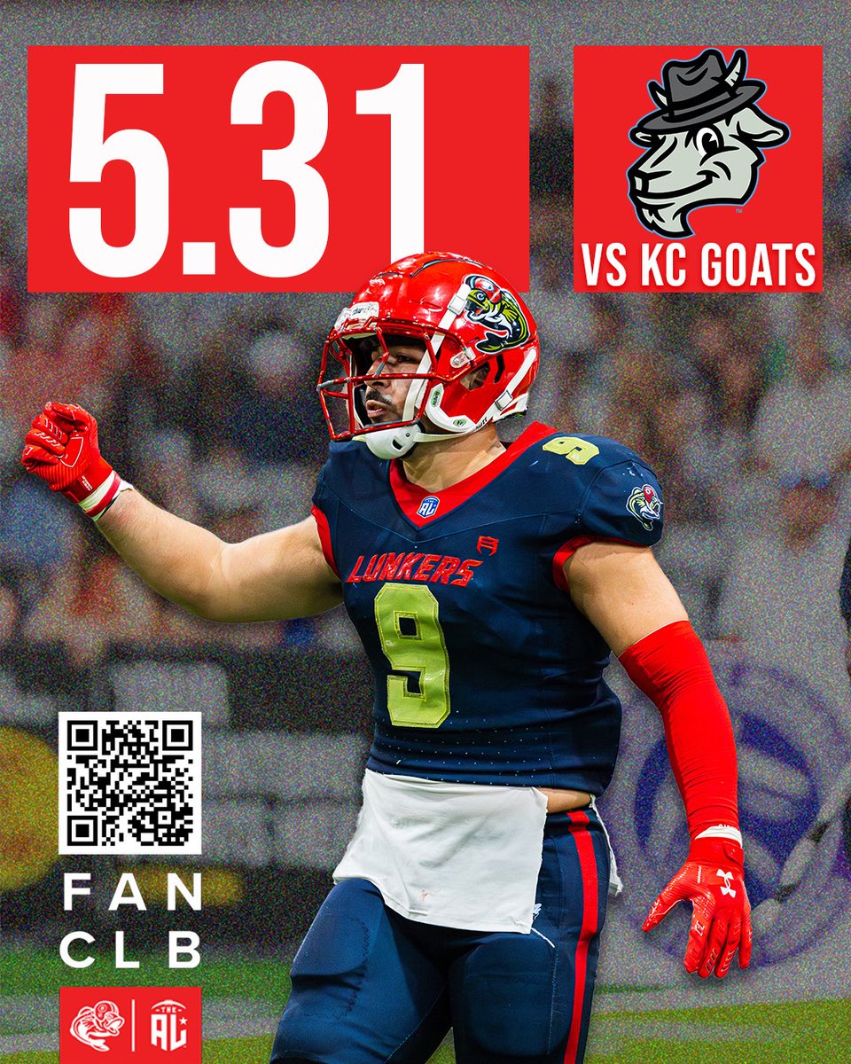 OzarksLunkers's tweet image. MARK YOUR CALENDARS!

5.31
6.28
7.5
7.12

ozarkslunkers.com/tickets

#Season2 #TheArenaLeague #gofish #fanclb