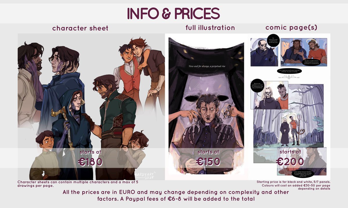 mardyart's tweet image. (rts are appreciated🤍)
COMMISSIONS INFO
New commissions sheet ayeeee. Details and such in the form below heh
Thank you for the interest 🖤