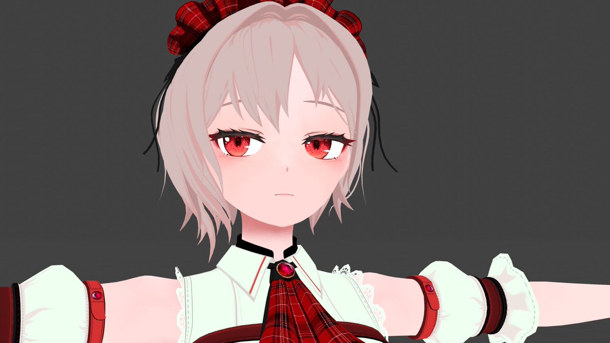 b_Kisuke05's tweet photo. 顔修正
#blender #b3d #モデリング #VRChat https://t.co/K77SlZ1Zzq