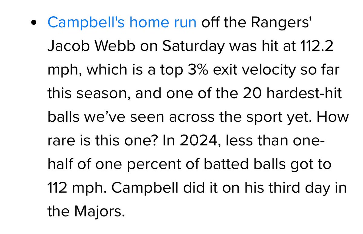 jSmooov33's tweet image. Kristian Campbell’s batted ball data is insane. Puts him in the company of ppl like Soto, Judge, & Ohtani statistically. Really exciting: