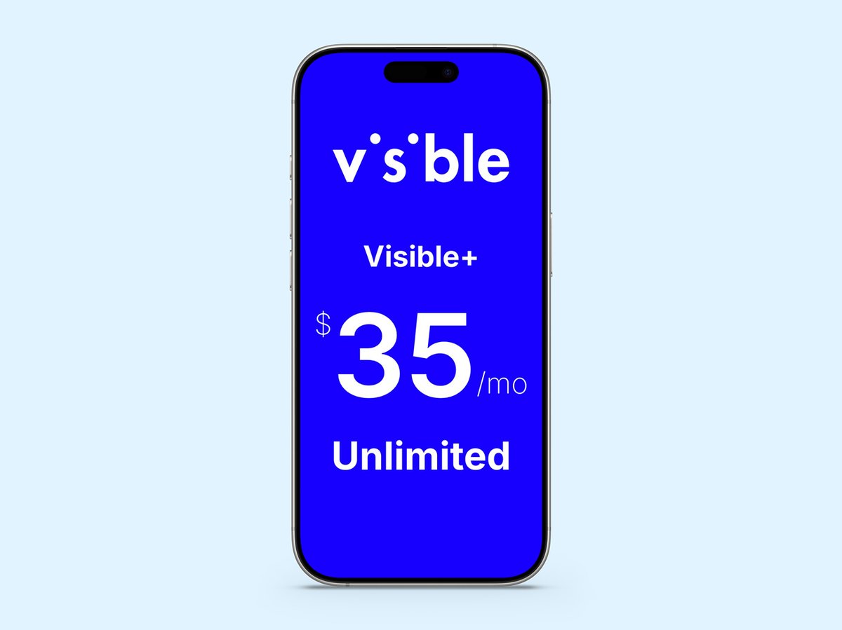 stetsondoggett's tweet image. Visible just launched two INCREDIBLE new unlimited plans.
Visible+ and Visible+ Pro.
These plans give you unlimited priority data at the BEST PRICE on the Verizon network.
Here are the full details of what changed: