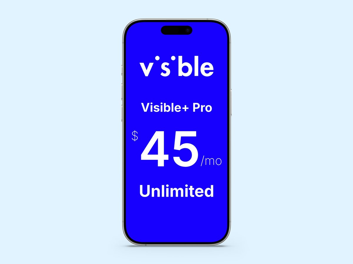 stetsondoggett's tweet image. Visible just launched two INCREDIBLE new unlimited plans.
Visible+ and Visible+ Pro.
These plans give you unlimited priority data at the BEST PRICE on the Verizon network.
Here are the full details of what changed: