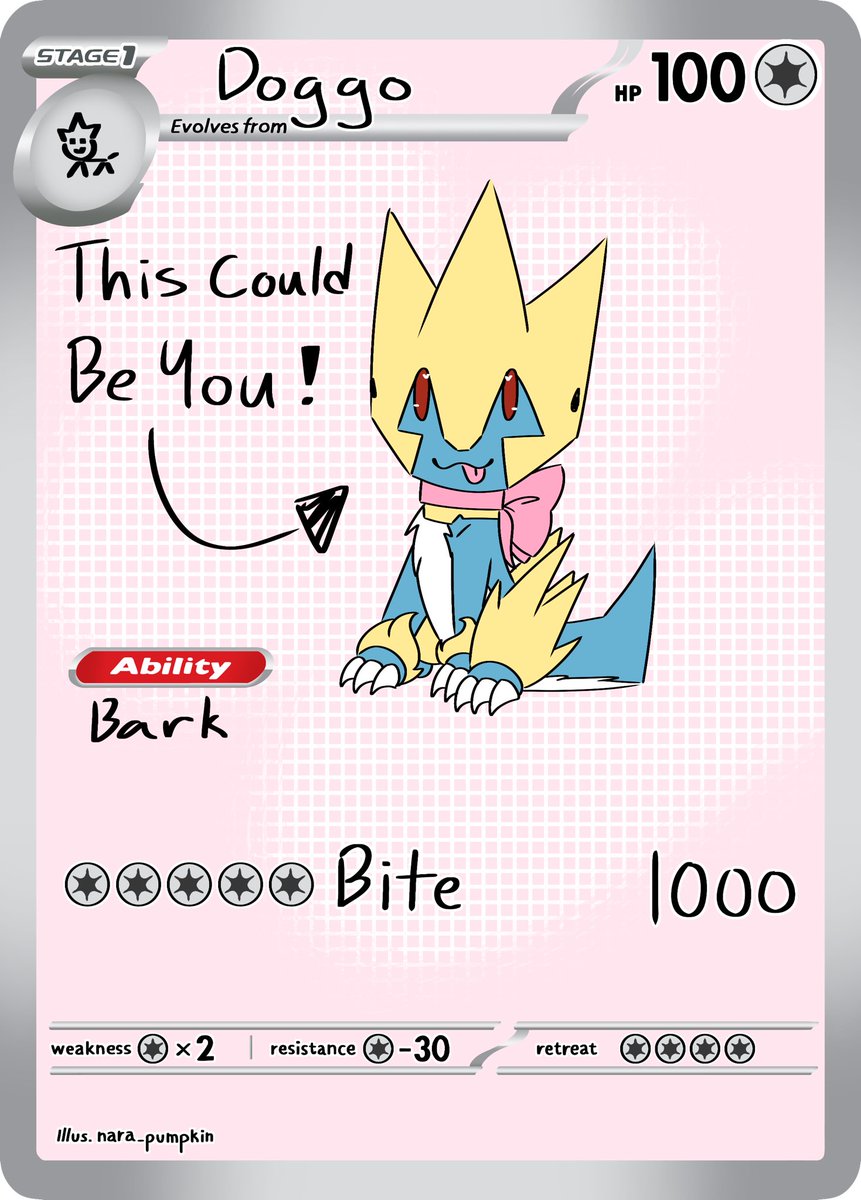 nara_pumpkin's tweet photo. It may be April fools but this is no joke! ✨

I’m doing a raffle for full art pkm card illustrations! Different customizations available 

2 winners!
Like, follow and repost to join✨

It can be a Pokémon or trainer (cannon or oc) open for 48 hours! Extra info in comments https://t.co/v8FPYffAvI