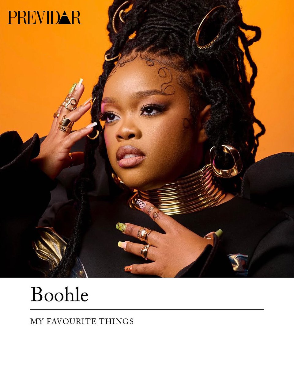 From chart-topping anthems to reality TV, <a href="/BoohleSA/">Boohle SA 🇿🇦</a> continues to captivate audiences with her undeniable talent and charm. But beyond the stage and studio, what truly makes her heart sing?

In this edition of My Favourite Things, the Ngixolele hitmaker takes us through the little