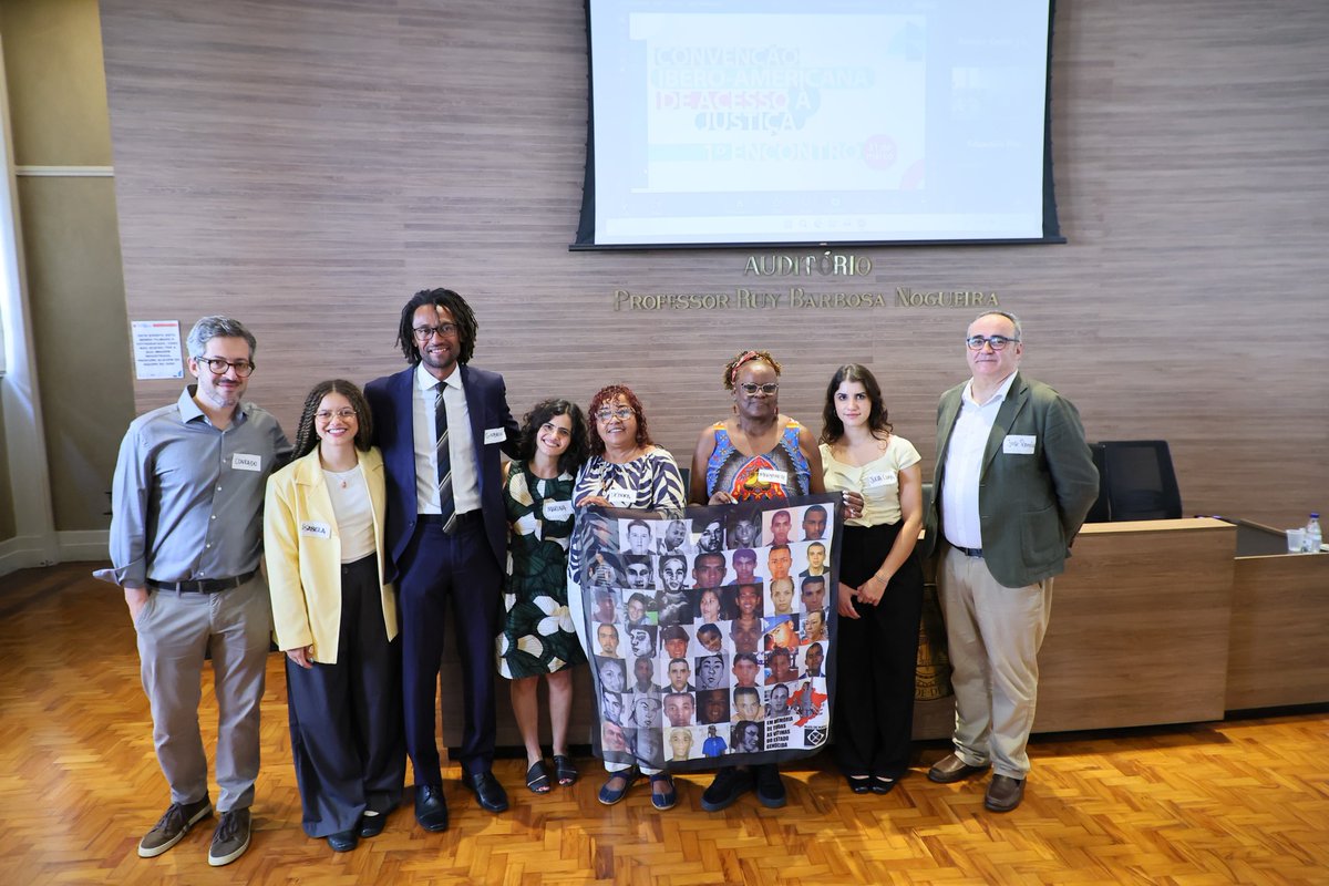 ComjibOficial's tweet image. La COMJIB participó en un debate en São Paulo 🇧🇷 sobre acceso a la justicia ⚖️🌍y el CIAJ 📘, organizado por @DireitodeDefesa —ONG que impulsa un sistema de justicia más igualitario— con apoyo del @mjspgov. #Justicia #CIAJ