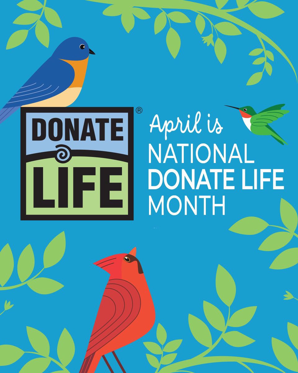LifesharingSD's tweet image. APRIL IS DONATE LIFE MONTH! 💙💚 This celebration is designed to raise awareness of organ donation and transplantation. There are more than 100,000 patients on the transplant waiting list in the U.S. #donatelifemonth