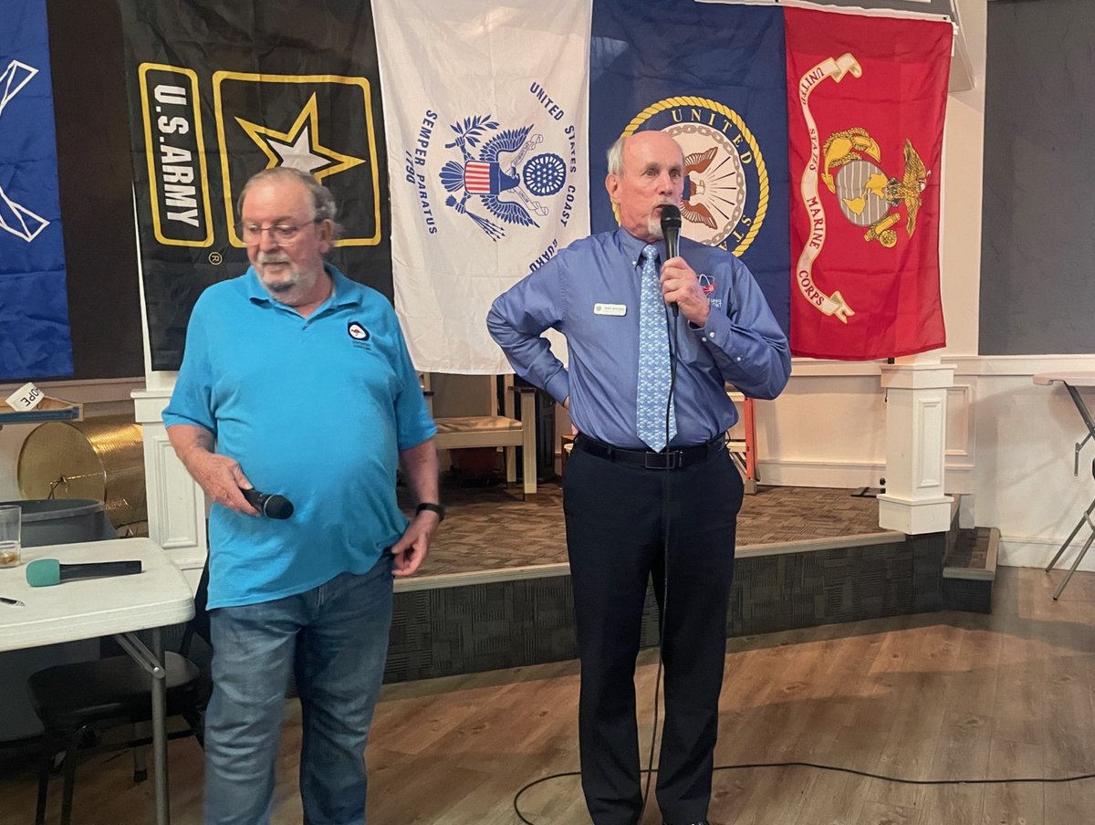 Grateful for the $2,000 donation from Elks Lodge #9 to @GSLHonorFlight! Your generosity means so much. #ElksLodge9 #SupportOurVeterans